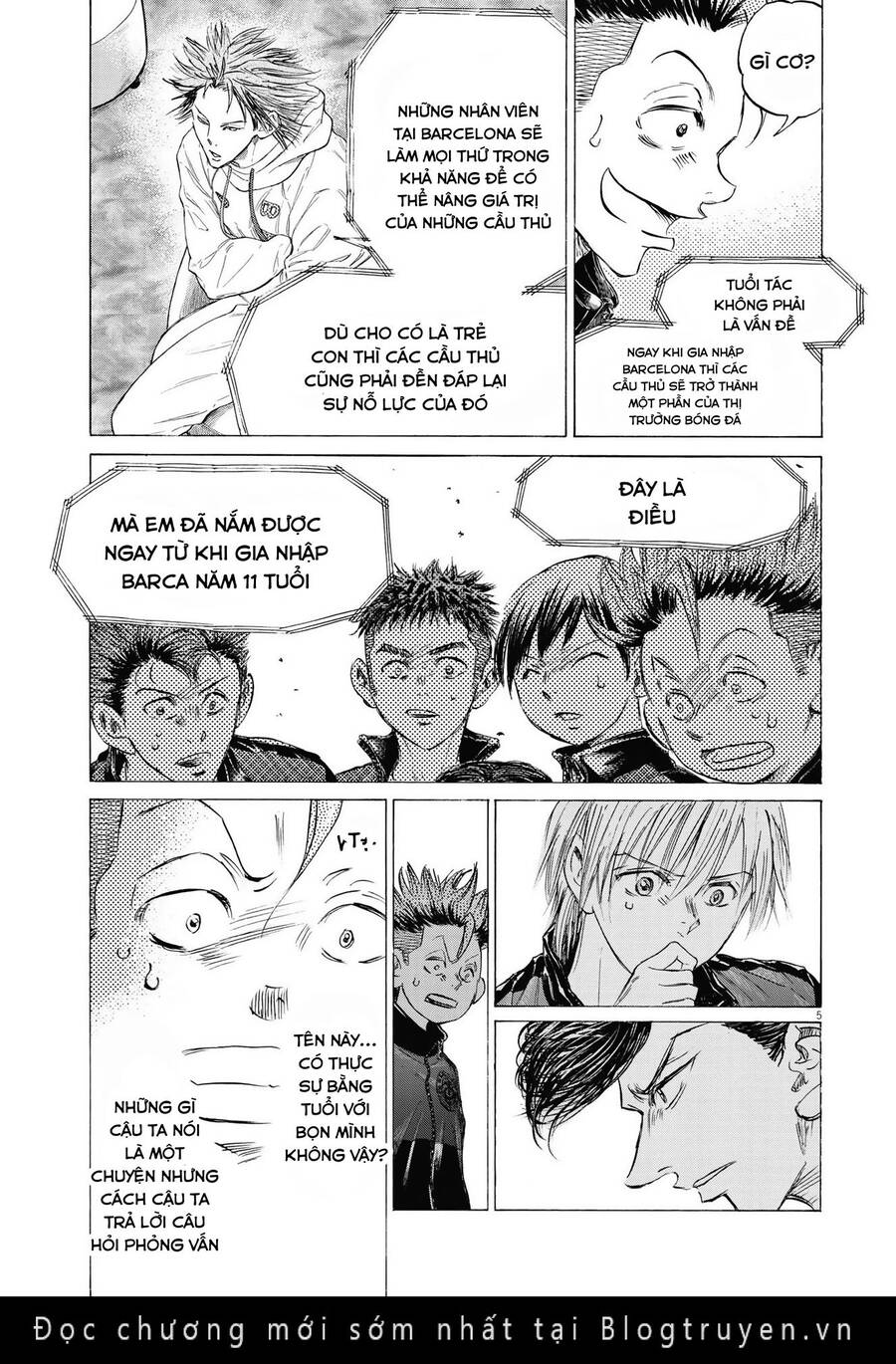 Thiên Tài Bóng Đá Ashito Chap 341 - Next Chap 342