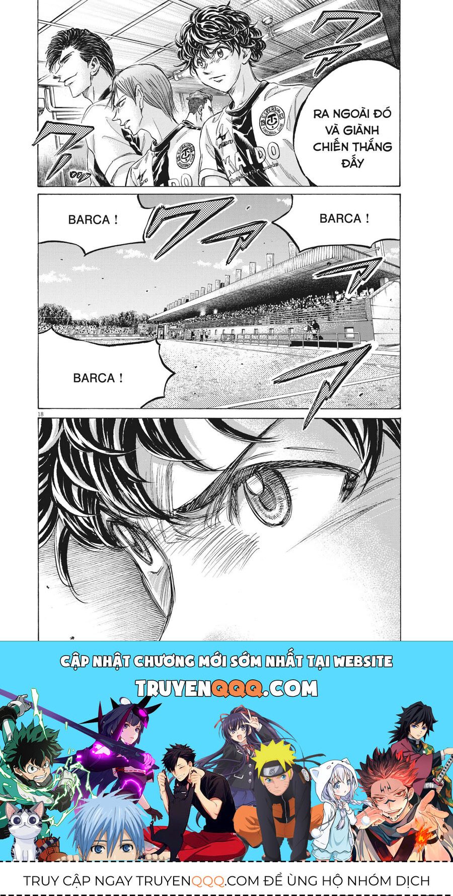 Thiên Tài Bóng Đá Ashito Chap 347 - Next Chap 348