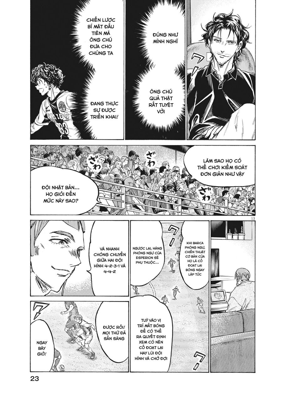 Thiên Tài Bóng Đá Ashito Chap 350 - Next Chap 351