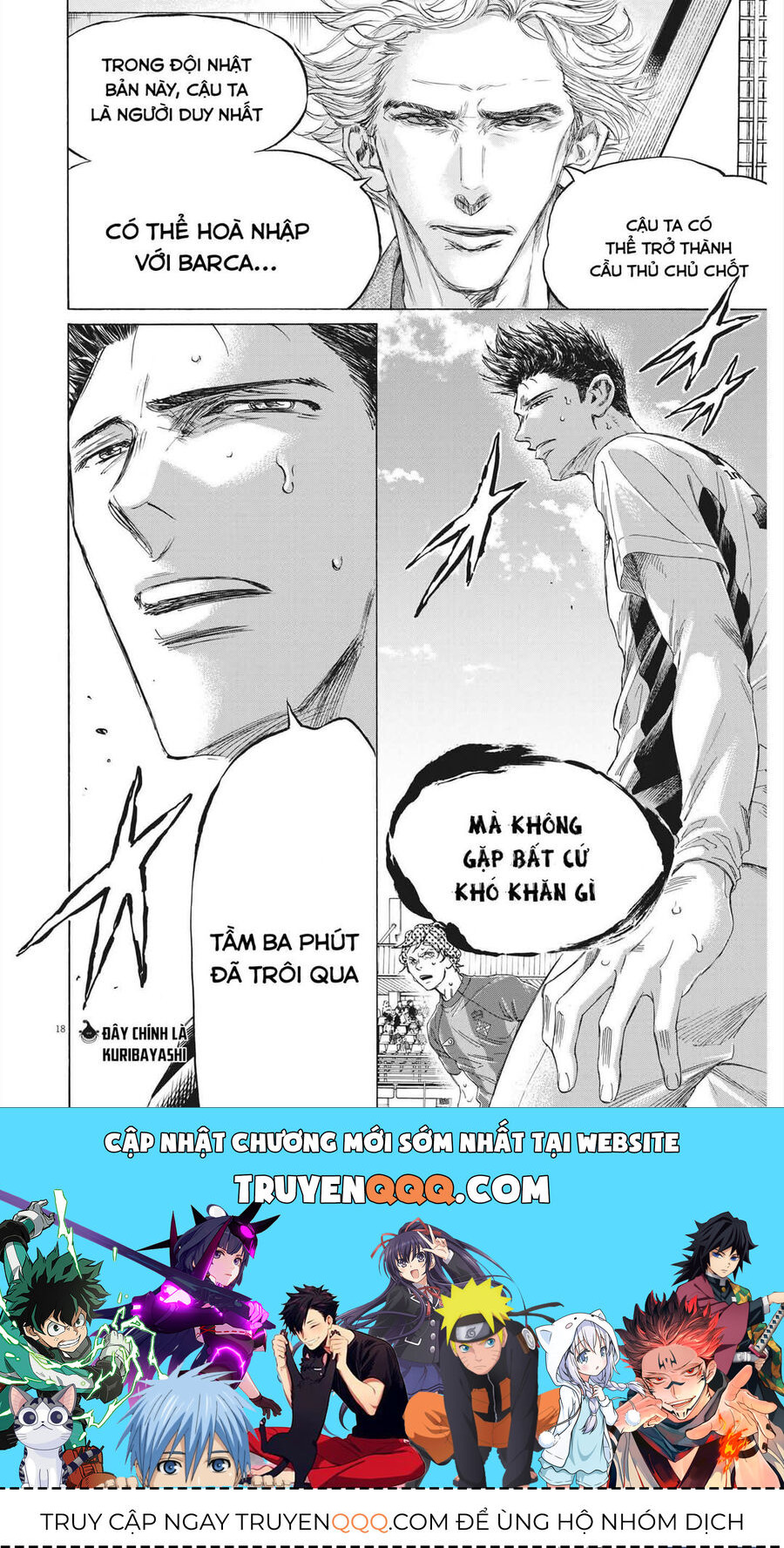Thiên Tài Bóng Đá Ashito Chap 357 - Next Chap 358