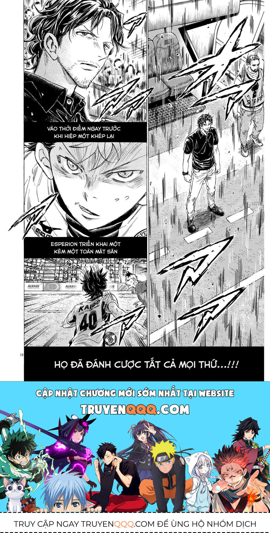 Thiên Tài Bóng Đá Ashito Chap 365 - Next Chap 366