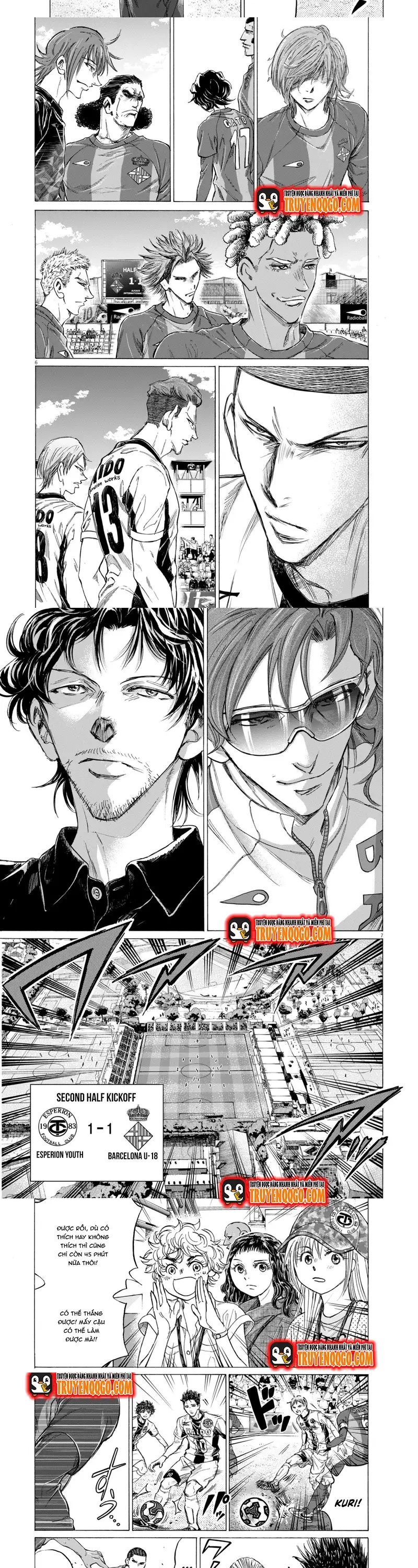 Thiên Tài Bóng Đá Ashito Chap 373 - Next Chap 374