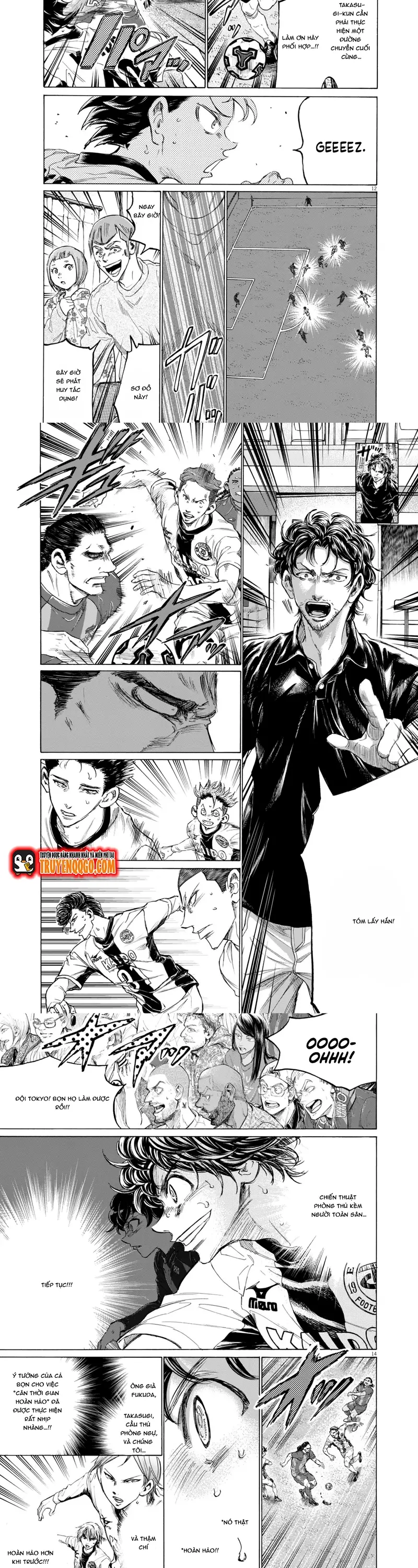 Thiên Tài Bóng Đá Ashito Chap 374 - Next Chap 375