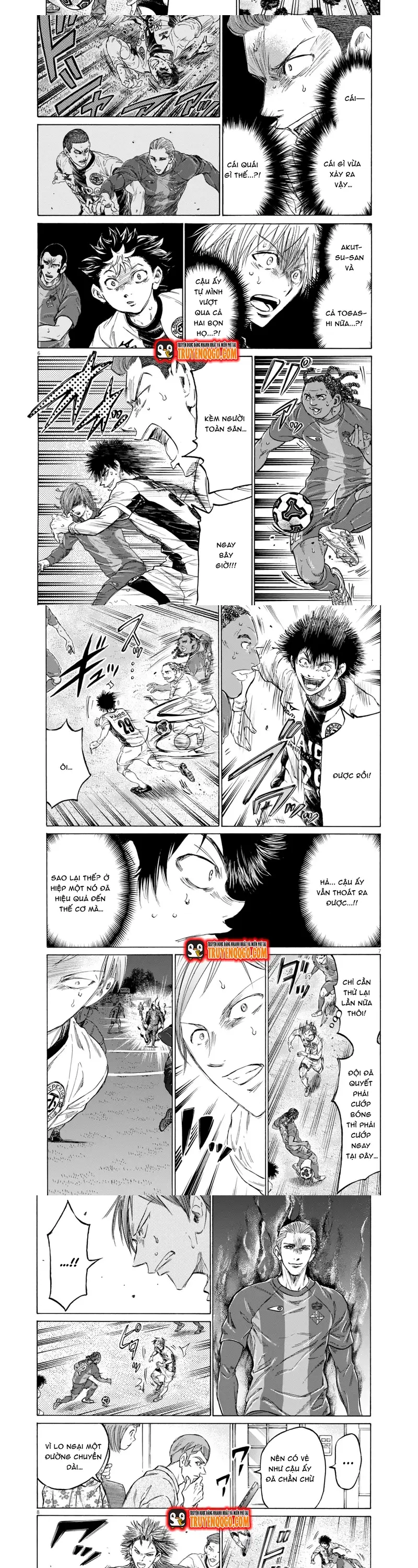 Thiên Tài Bóng Đá Ashito Chap 376 - Next Chap 377