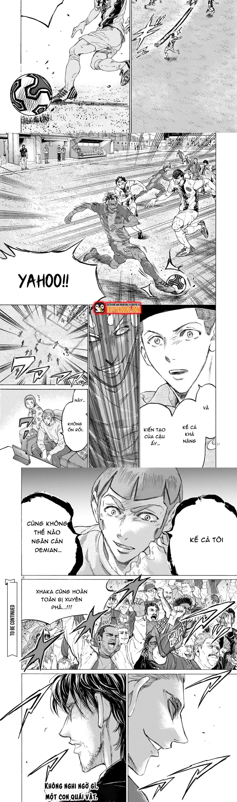 Thiên Tài Bóng Đá Ashito Chap 376 - Next Chap 377