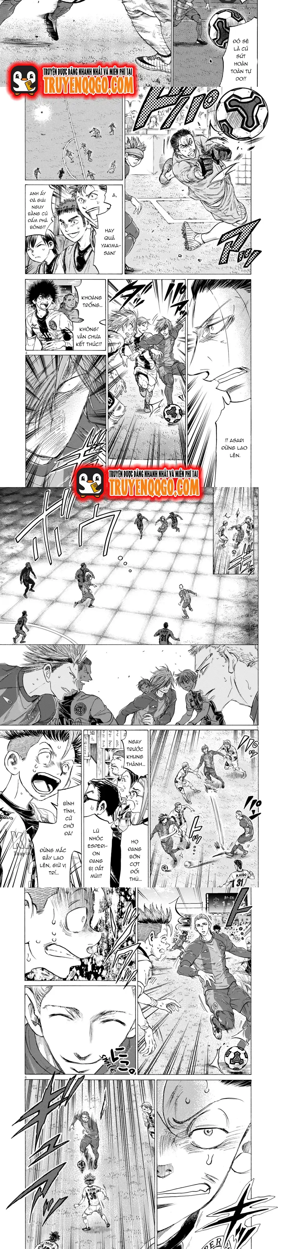 Thiên Tài Bóng Đá Ashito Chap 377 - Next Chap 378