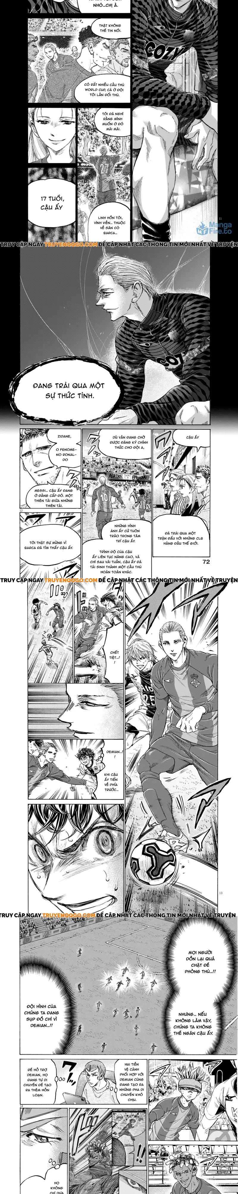 Thiên Tài Bóng Đá Ashito Chap 378 - Next Chap 379