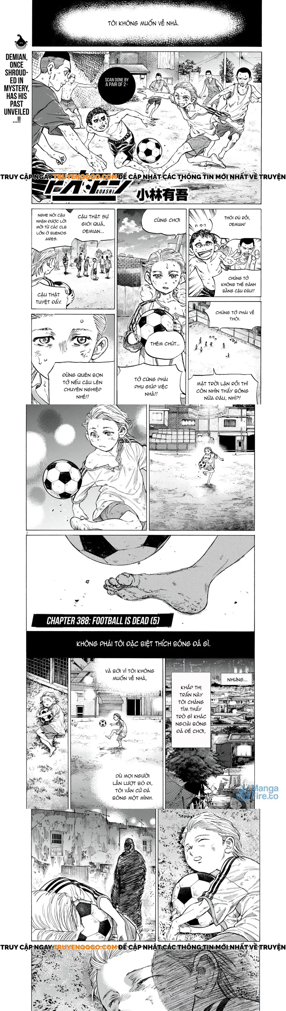 Thiên Tài Bóng Đá Ashito Chap 388 - Next Chap 389