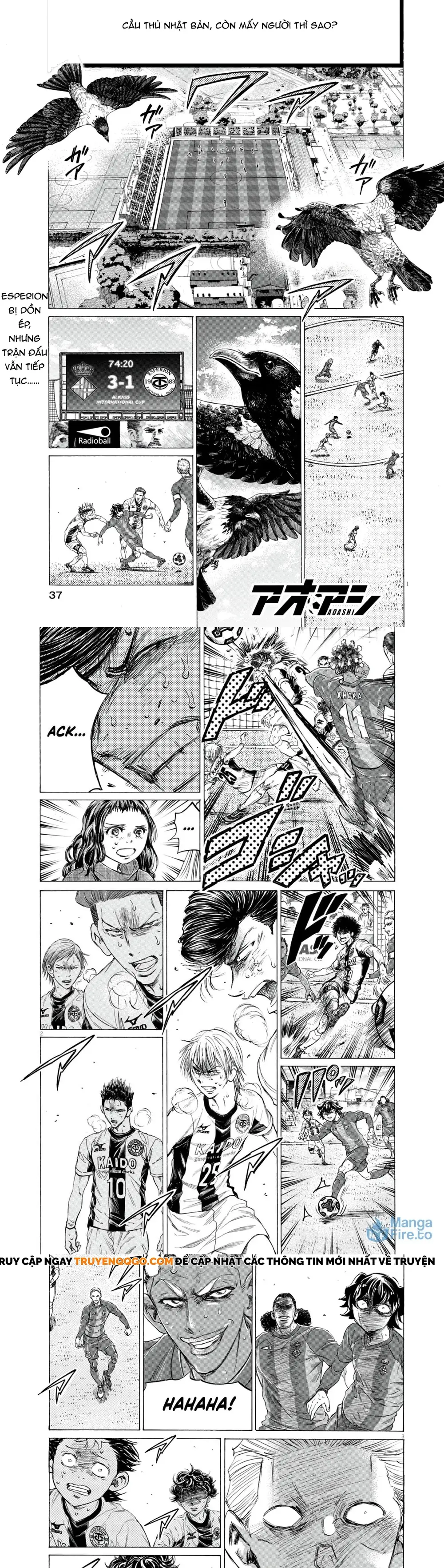 Thiên Tài Bóng Đá Ashito Chap 390 - Next Chap 391