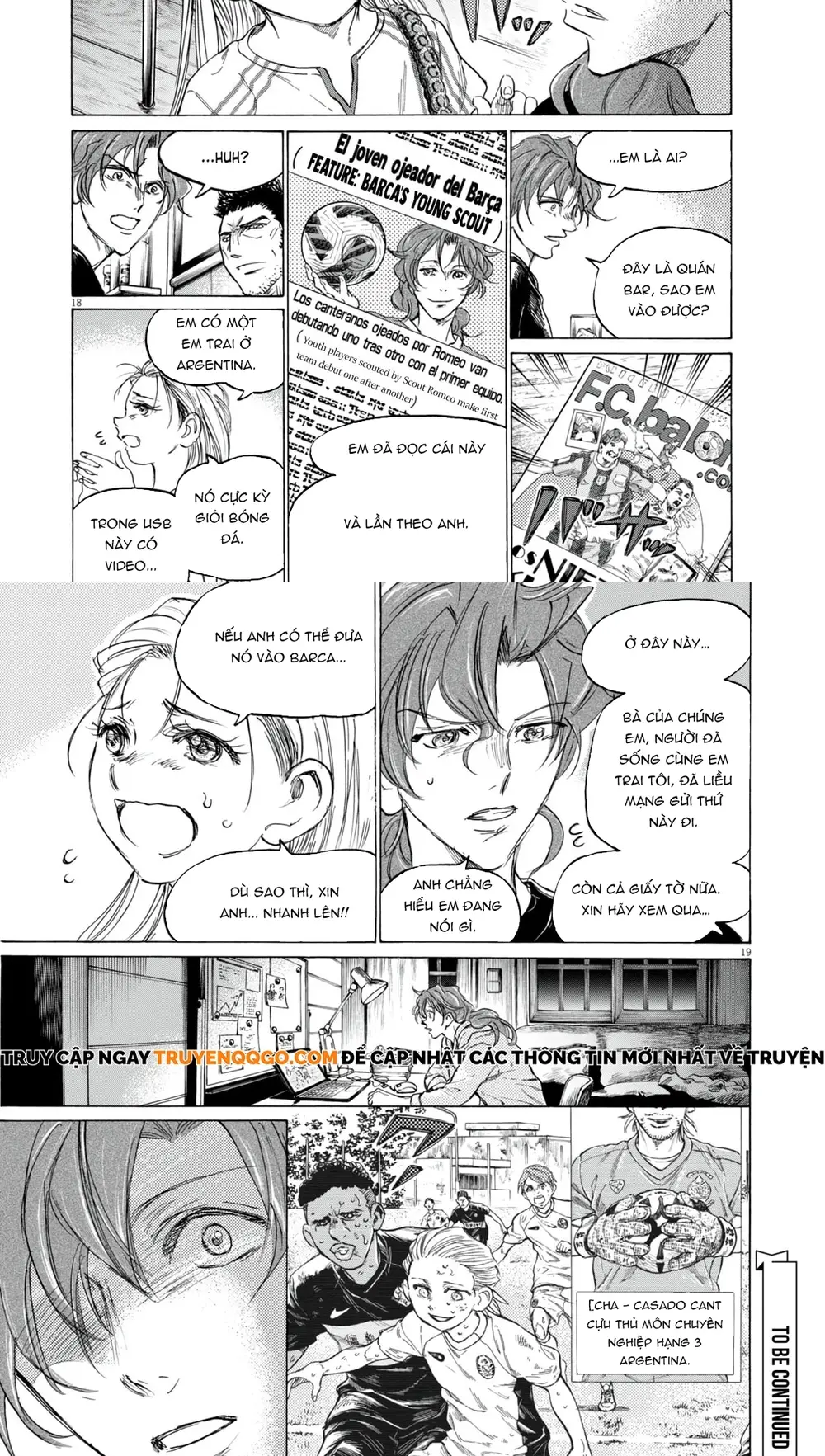 Thiên Tài Bóng Đá Ashito Chap 387 - Next Chap 388
