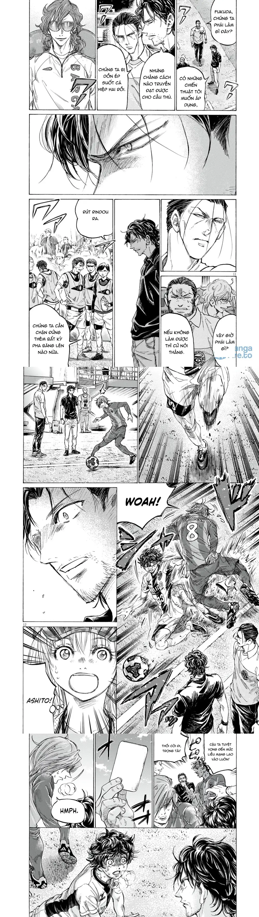 Thiên Tài Bóng Đá Ashito Chap 390 - Next Chap 391