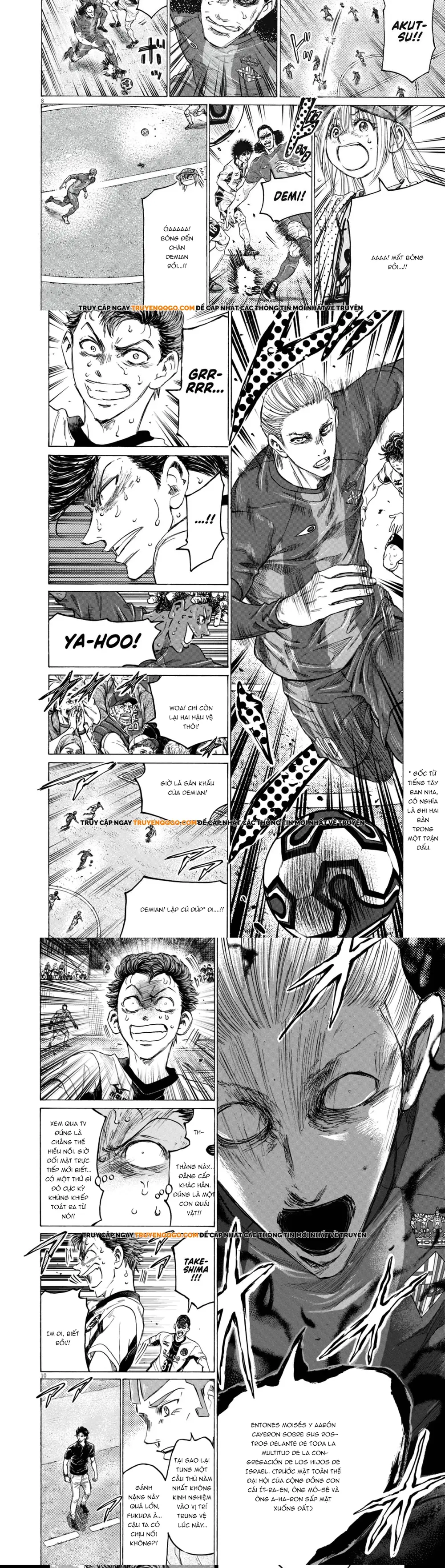 Thiên Tài Bóng Đá Ashito Chap 394 - Next Chap 395