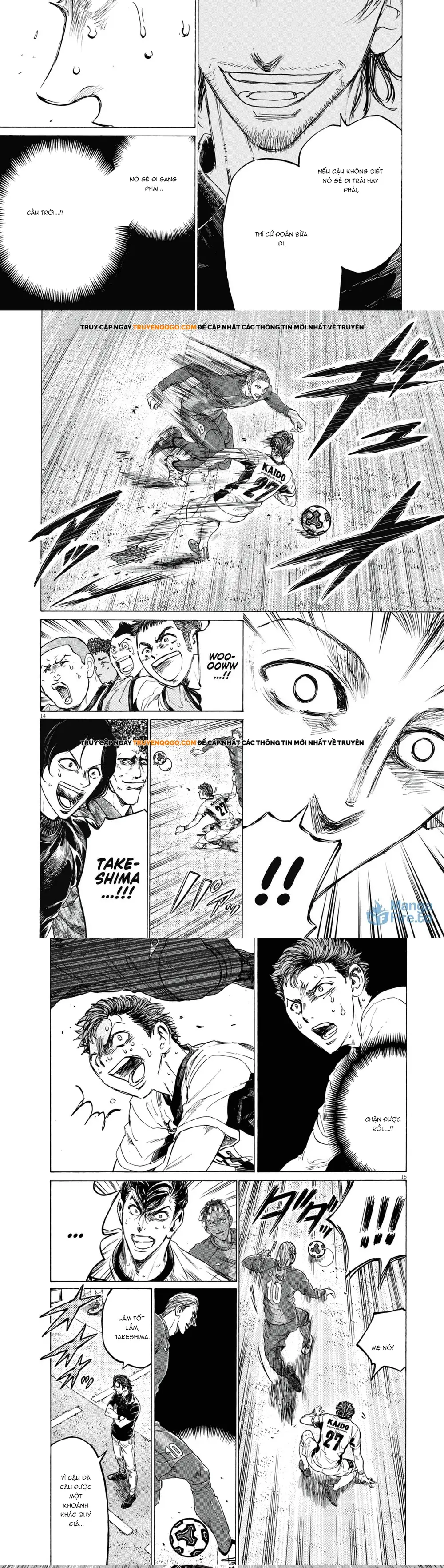 Thiên Tài Bóng Đá Ashito Chap 394 - Next Chap 395