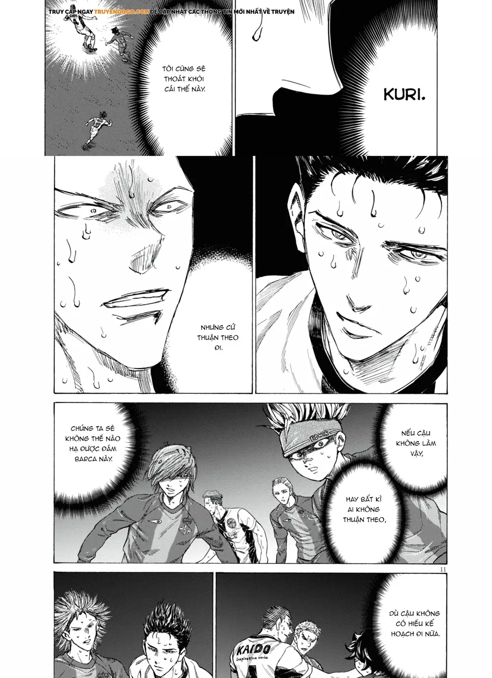Thiên Tài Bóng Đá Ashito Chap 395 - Next Chap 396