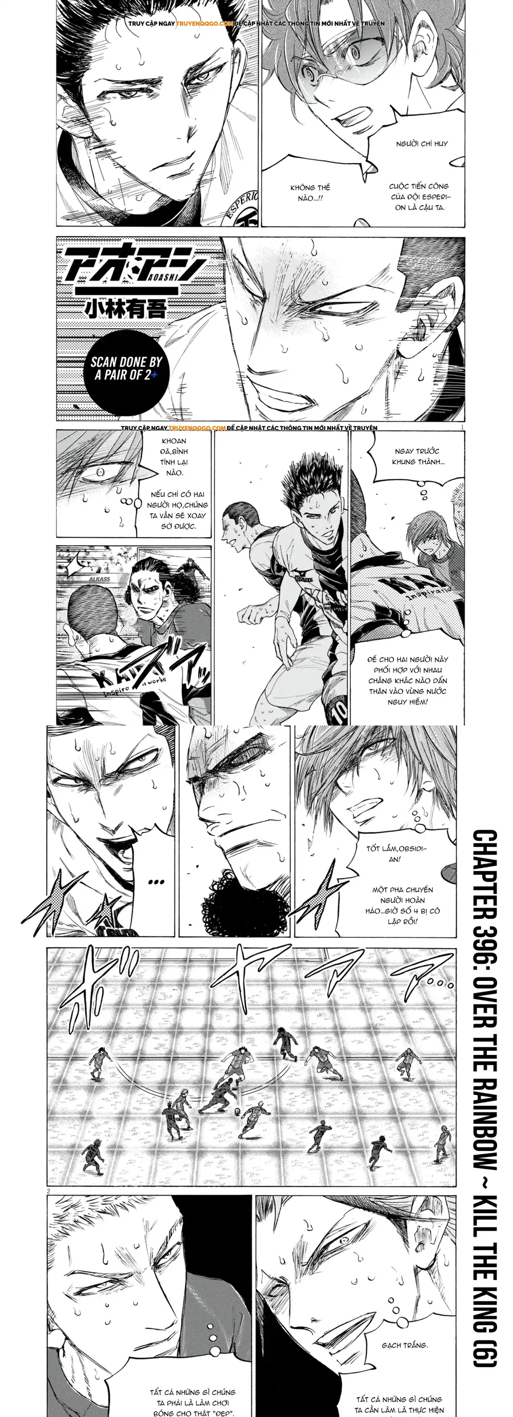 Thiên Tài Bóng Đá Ashito Chap 396 - Next Chap 397