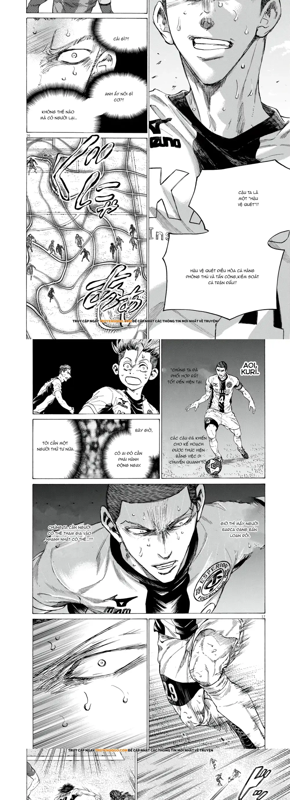 Thiên Tài Bóng Đá Ashito Chap 396 - Next Chap 397