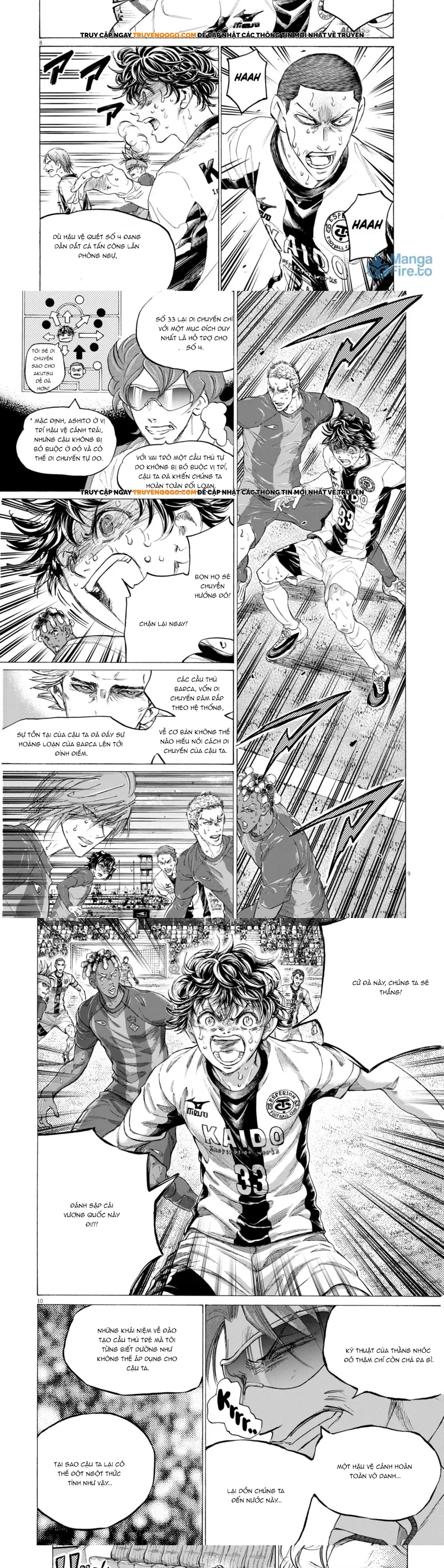 Thiên Tài Bóng Đá Ashito Chap 399 - Next Chap 400