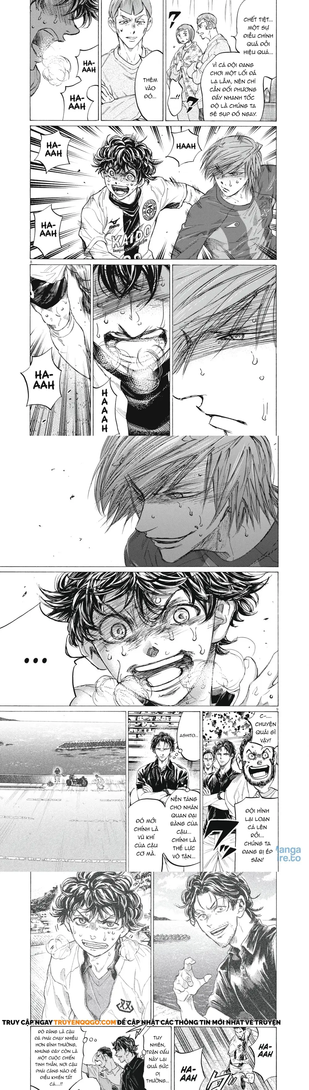 Thiên Tài Bóng Đá Ashito Chap 400 - Next Chap 401