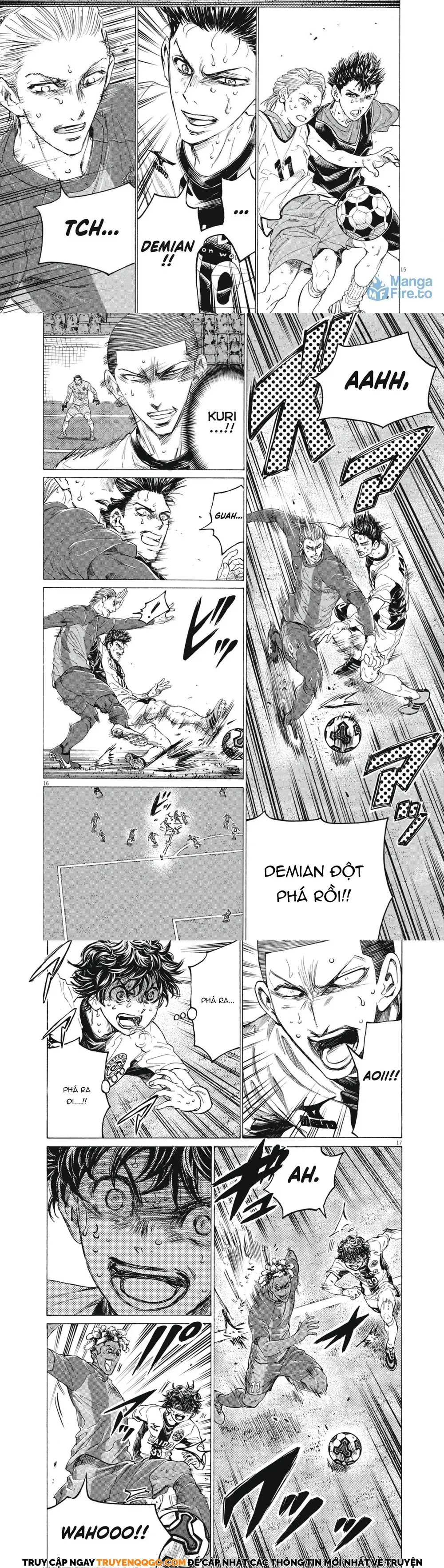Thiên Tài Bóng Đá Ashito Chap 400 - Next Chap 401