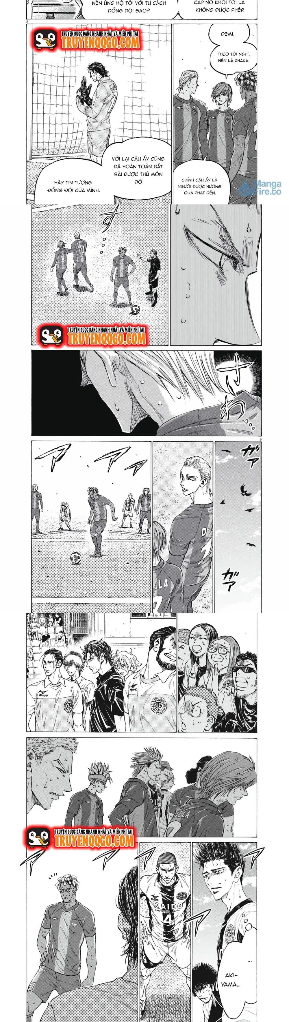 Thiên Tài Bóng Đá Ashito Chap 401 - Next Chap 402