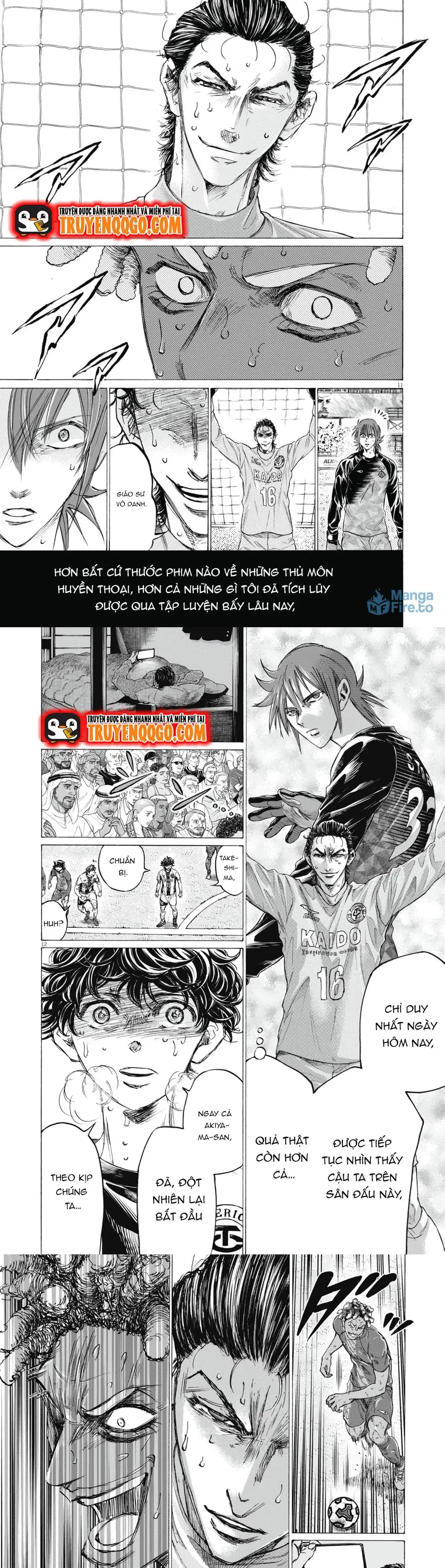 Thiên Tài Bóng Đá Ashito Chap 401 - Next Chap 402
