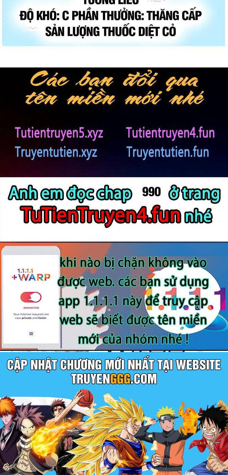 Ta Có Một Sơn Trại Chap 989 - Next Chap 990