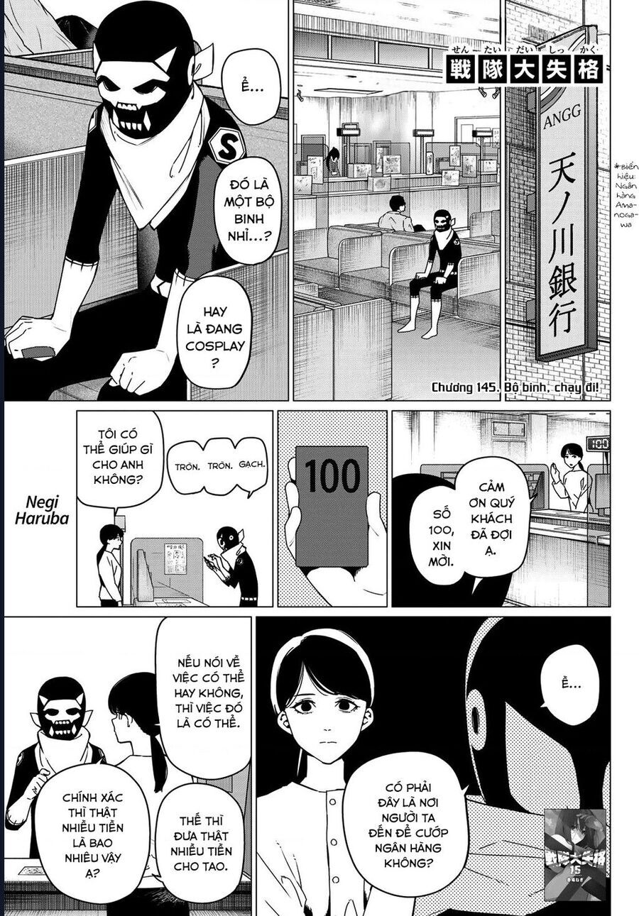 Chiến Đội Đại Thất Cách Chap 145 - Next Chap 146