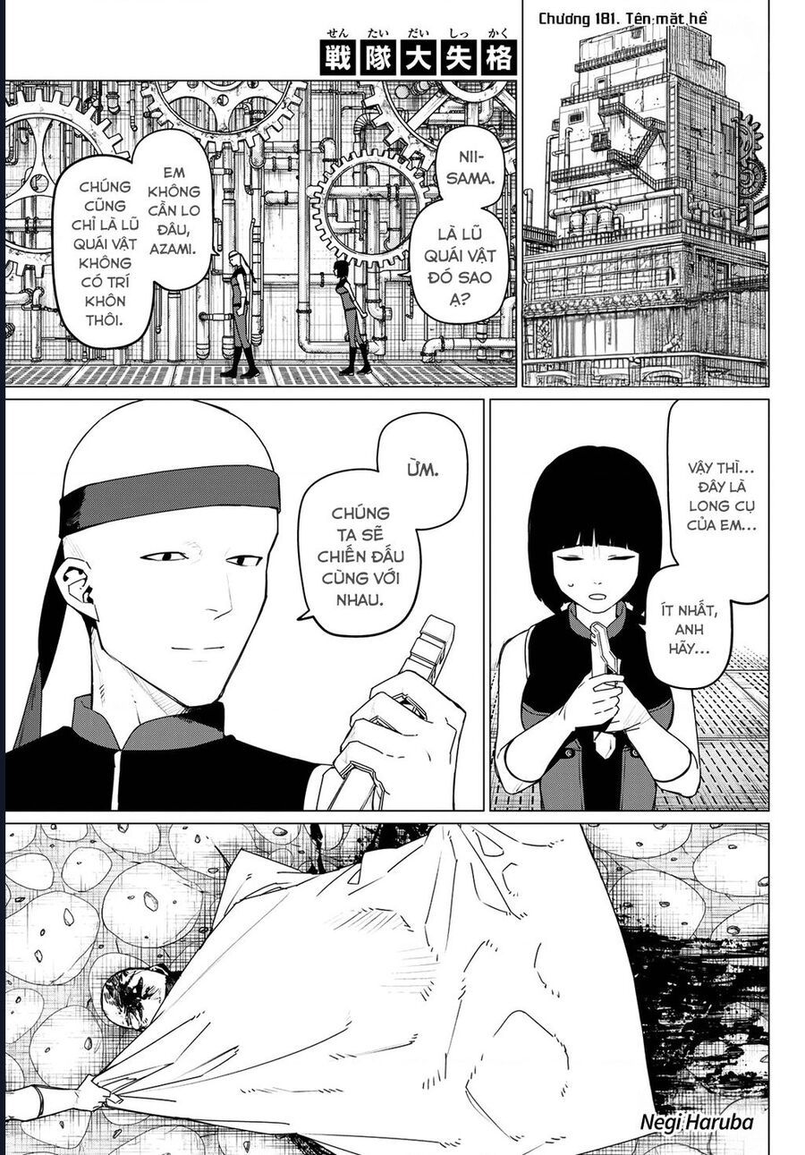 Chiến Đội Đại Thất Cách Chap 181 - Next Chap 182