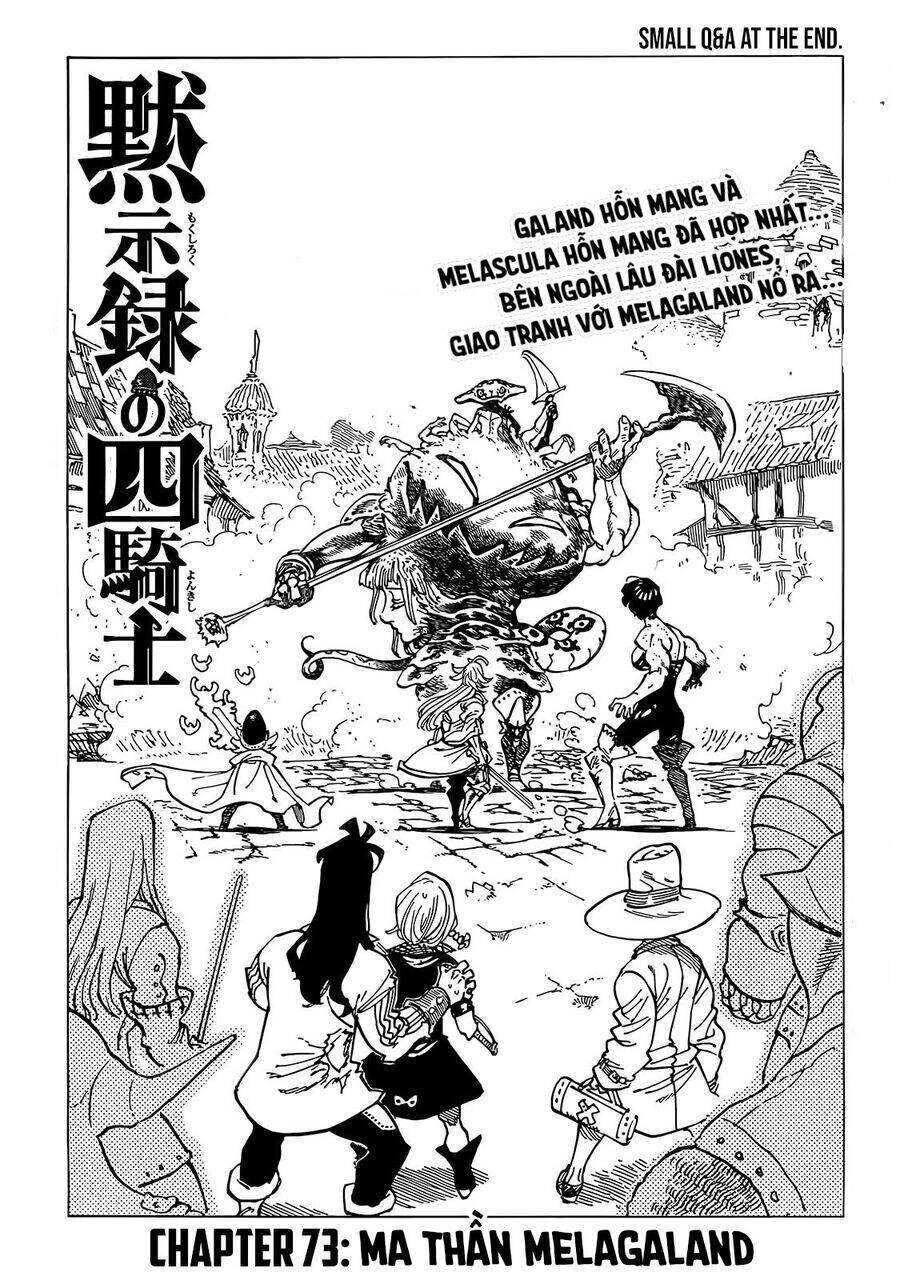 Tứ Kỵ Sĩ Khải Huyền Chap 73 - Next Chap 74