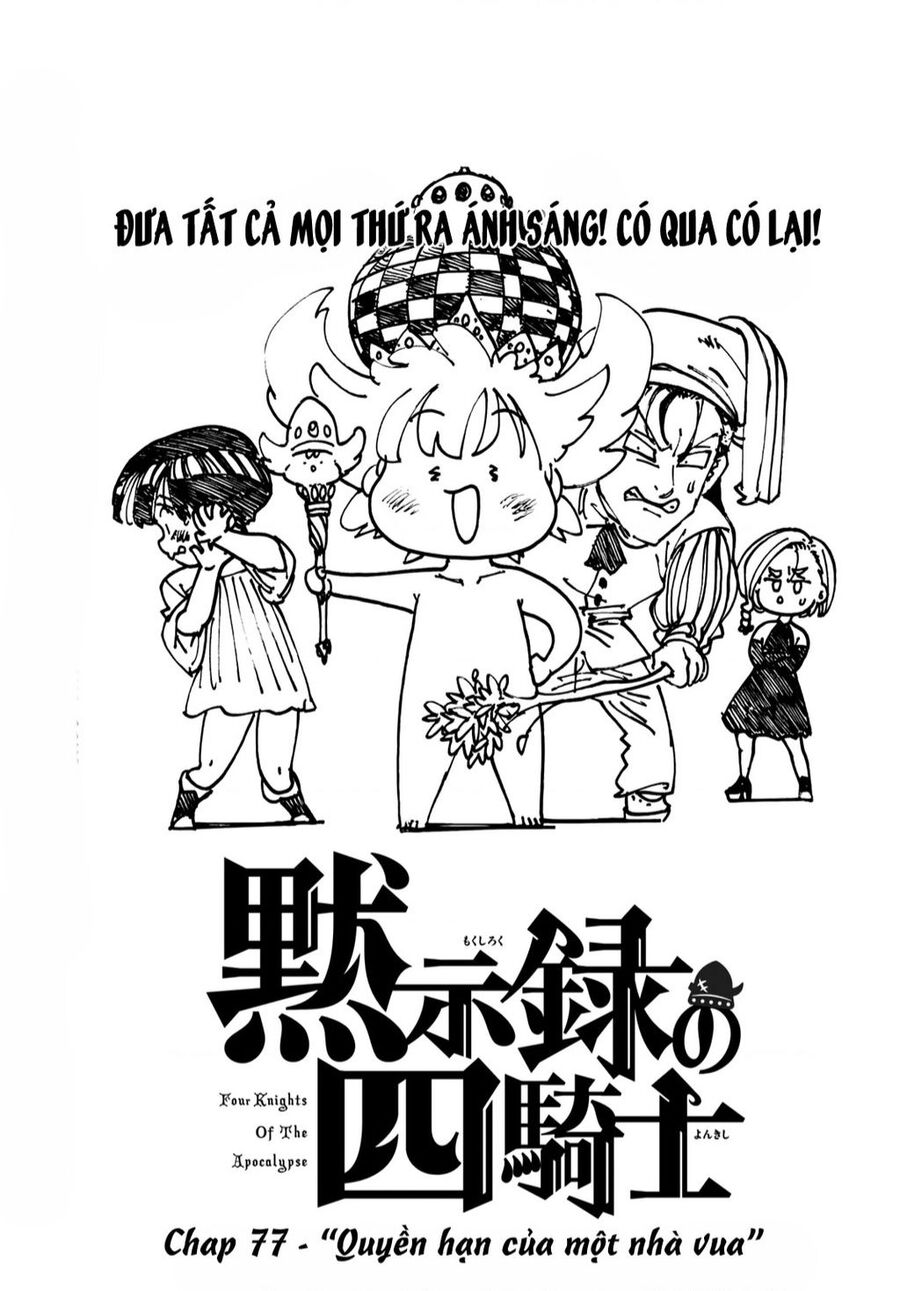 Tứ Kỵ Sĩ Khải Huyền Chap 77 - Next Chap 78