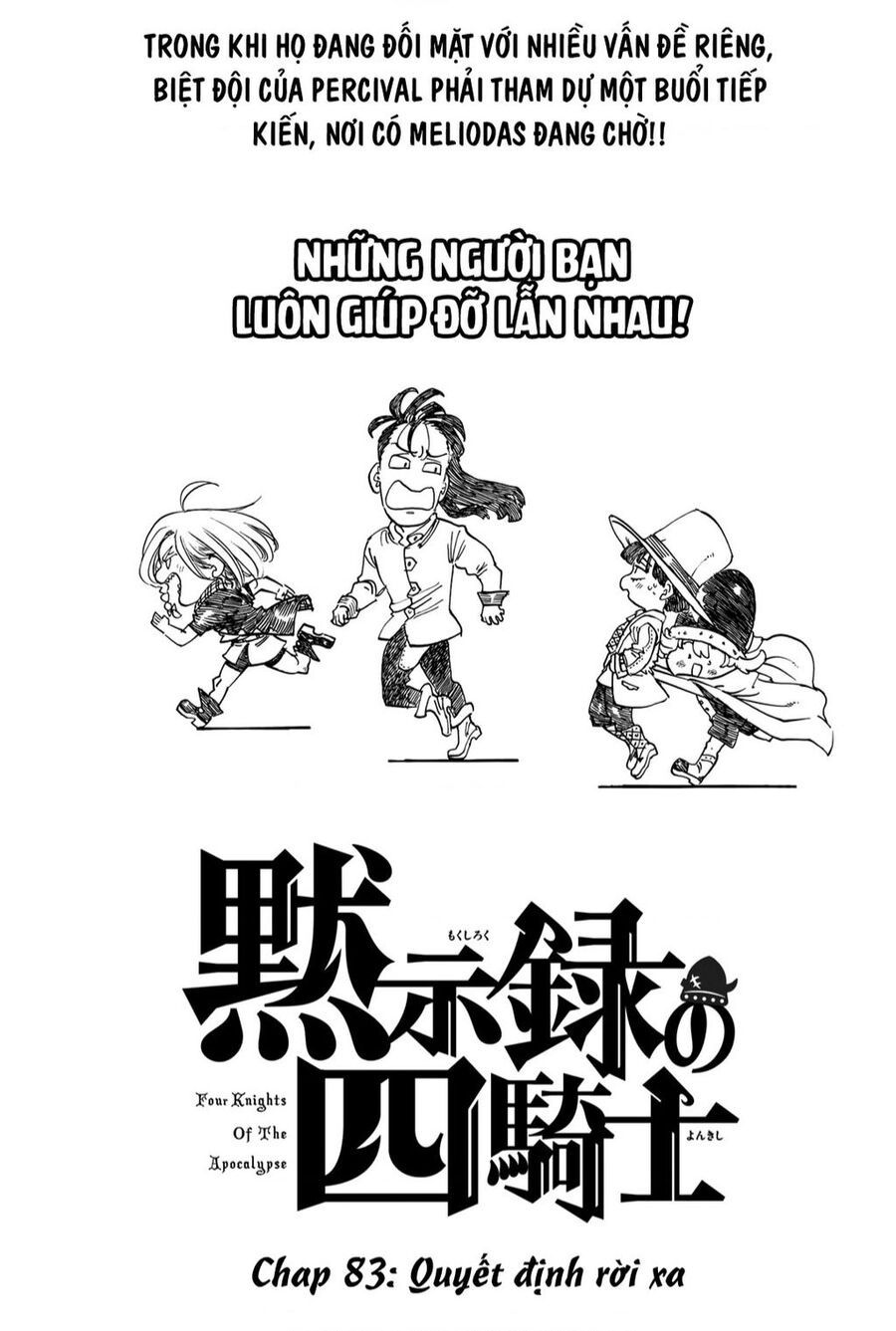Tứ Kỵ Sĩ Khải Huyền Chap 83 - Next Chap 84