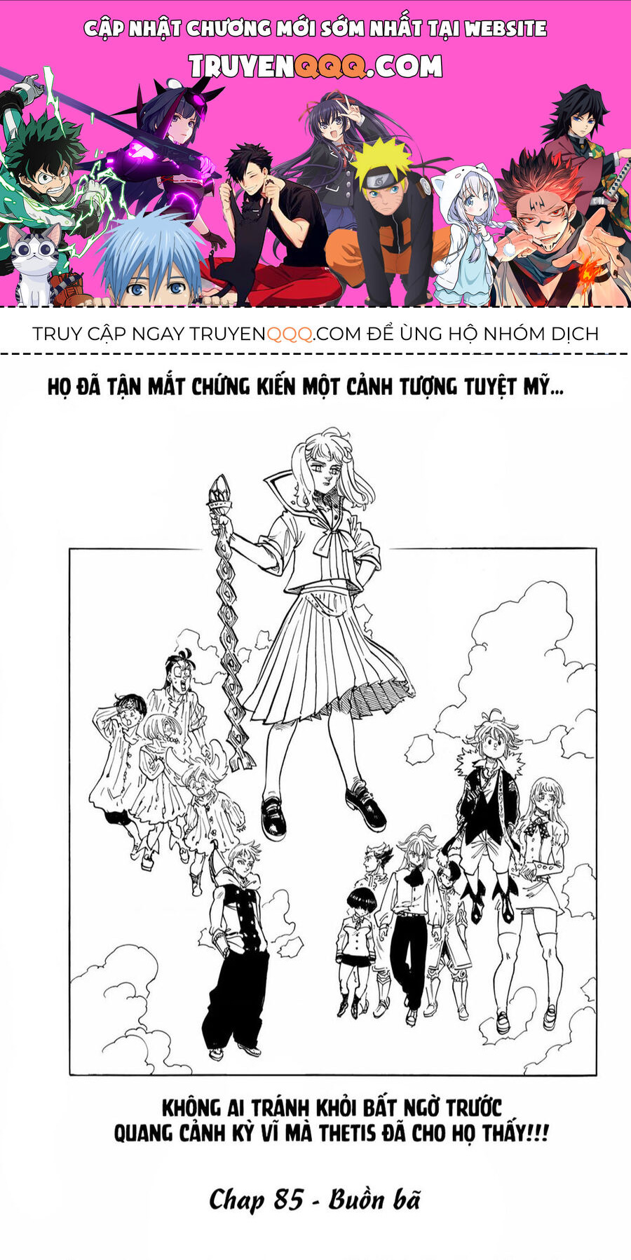 Tứ Kỵ Sĩ Khải Huyền Chap 85 - Next Chap 86
