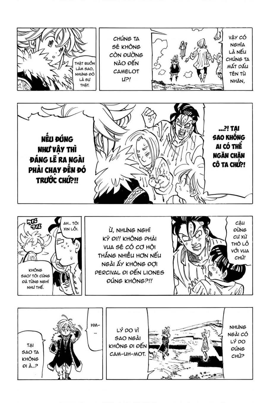 Tứ Kỵ Sĩ Khải Huyền Chap 85 - Next Chap 86