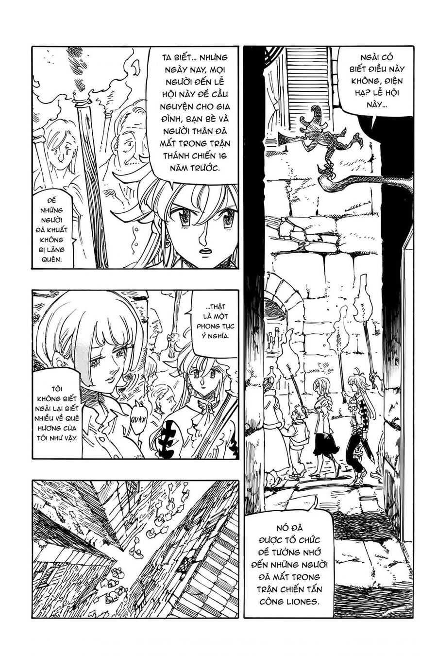 Tứ Kỵ Sĩ Khải Huyền Chap 94 - Next Chap 95