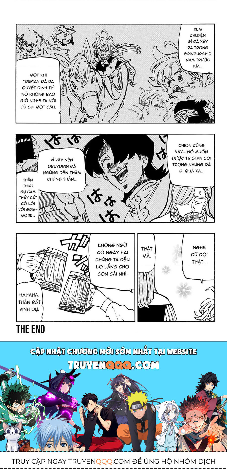 Tứ Kỵ Sĩ Khải Huyền Chap 94 - Next Chap 95