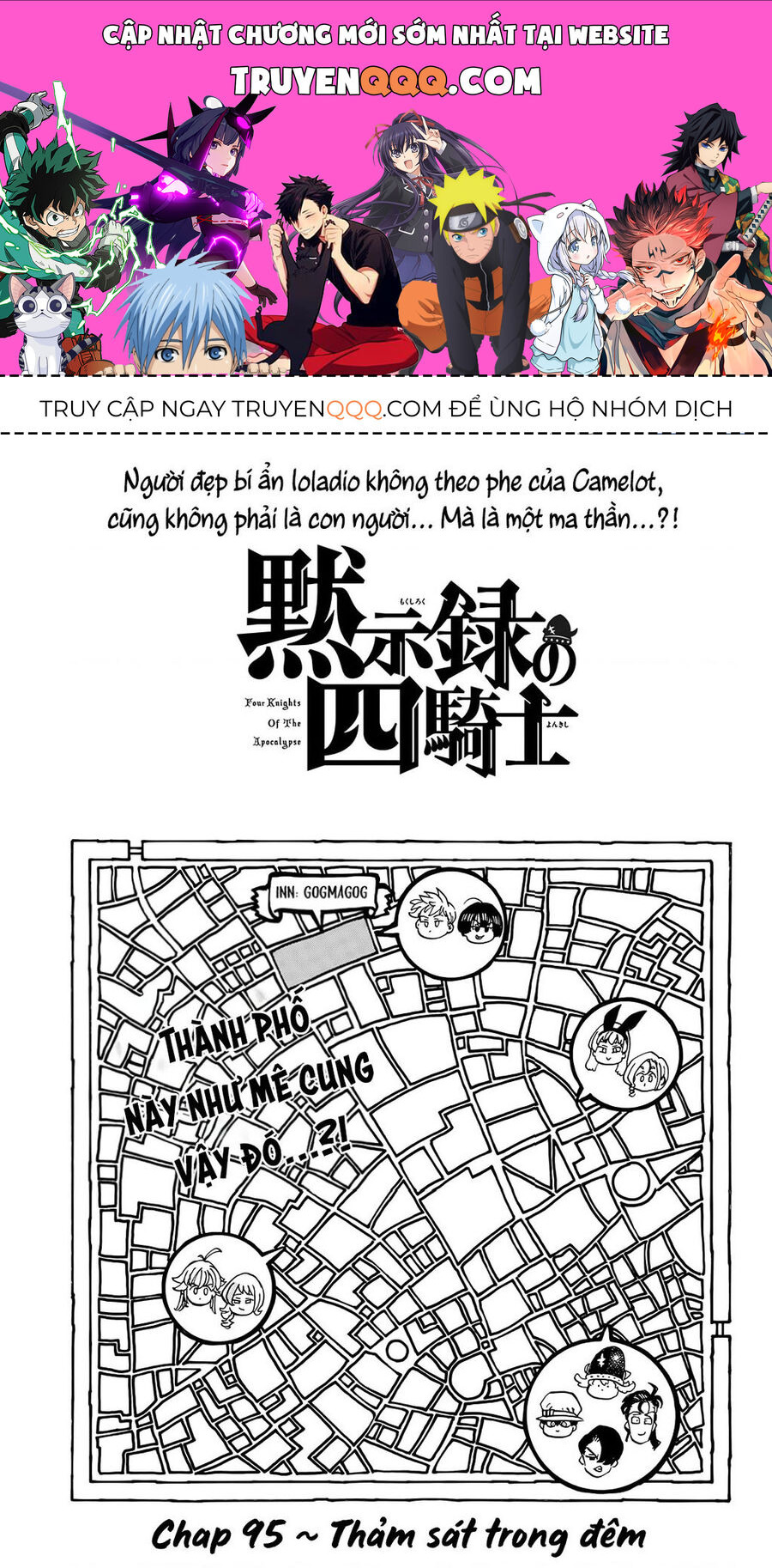 Tứ Kỵ Sĩ Khải Huyền Chap 95 - Next Chap 96