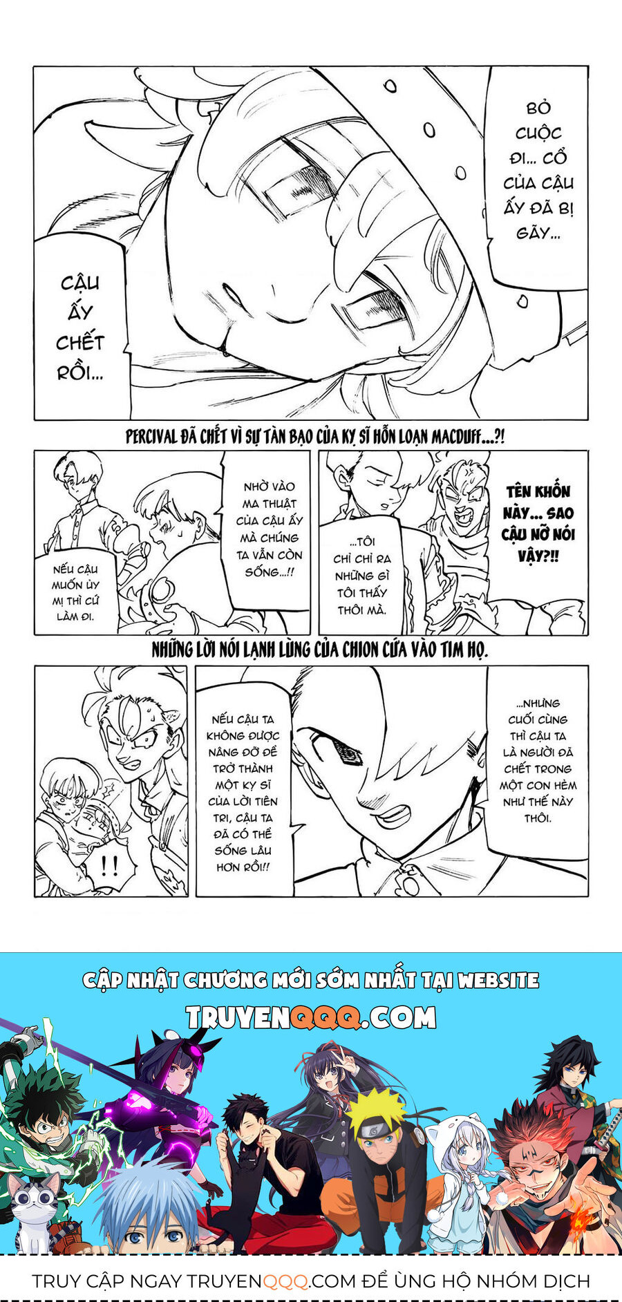 Tứ Kỵ Sĩ Khải Huyền Chap 96 - Next Chap 97