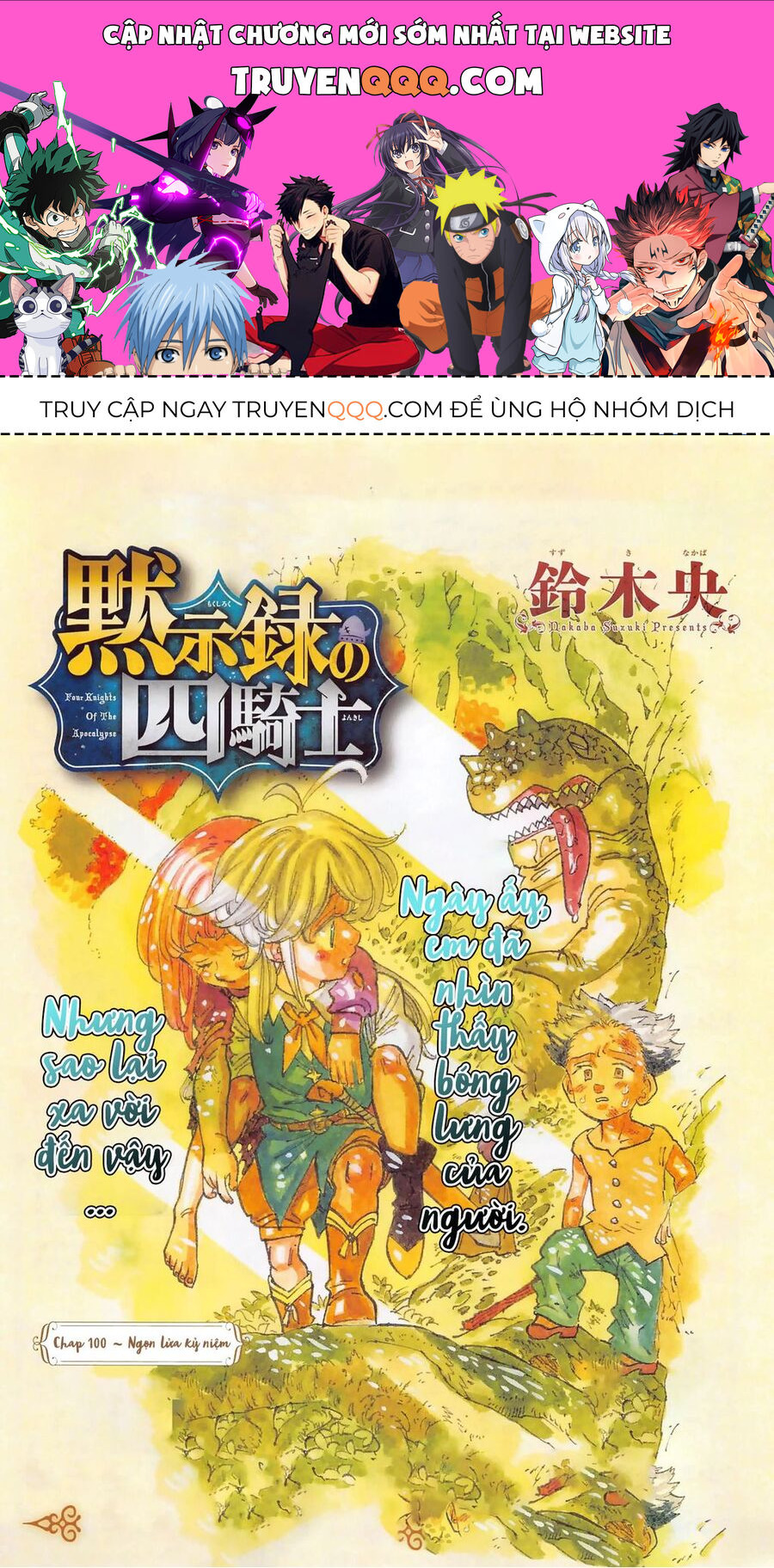 Tứ Kỵ Sĩ Khải Huyền Chap 100 - Next Chap 101
