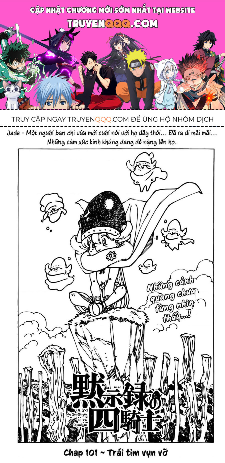 Tứ Kỵ Sĩ Khải Huyền Chap 101 - Next Chap 102