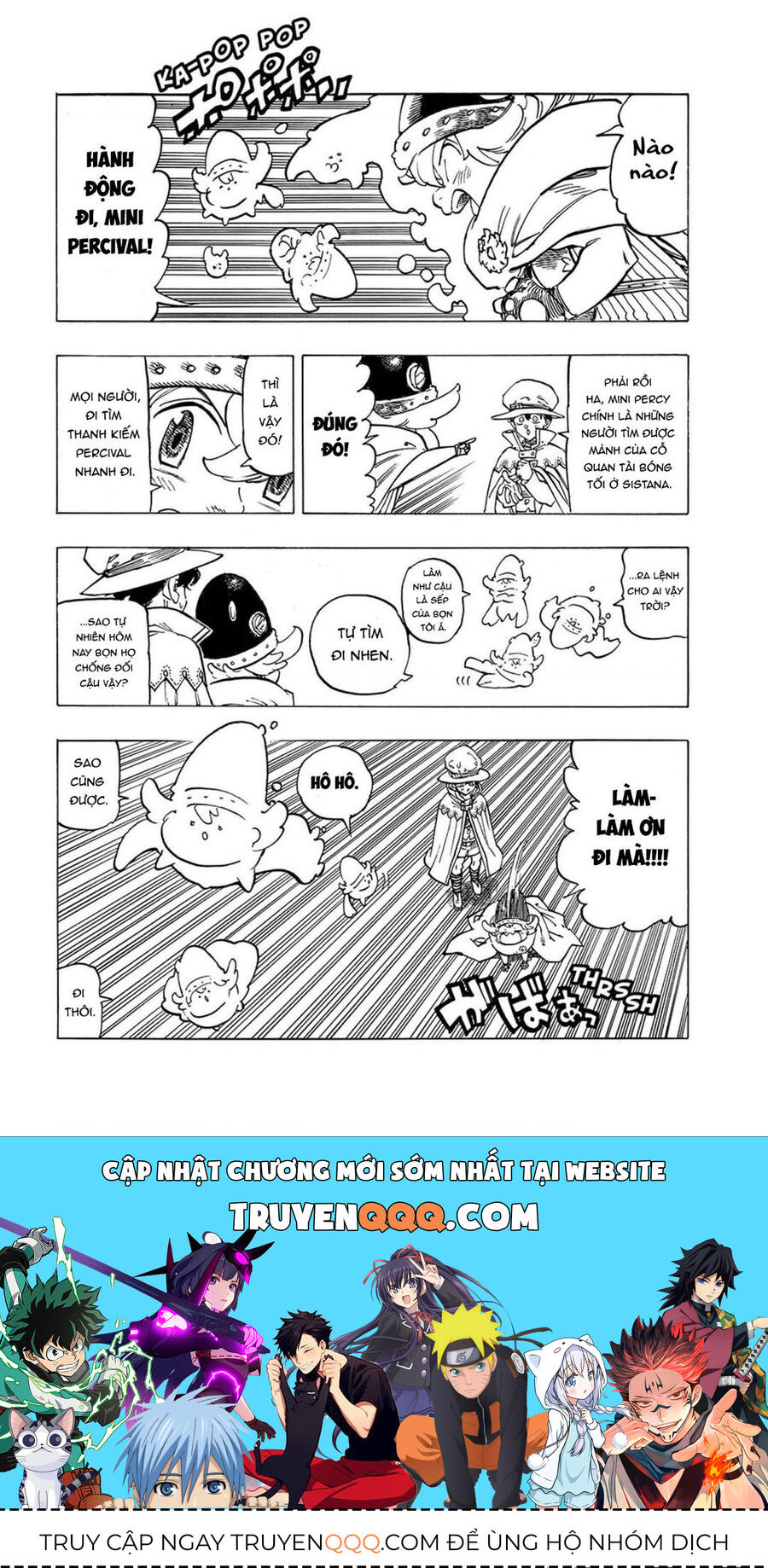 Tứ Kỵ Sĩ Khải Huyền Chap 105 - Next Chap 106