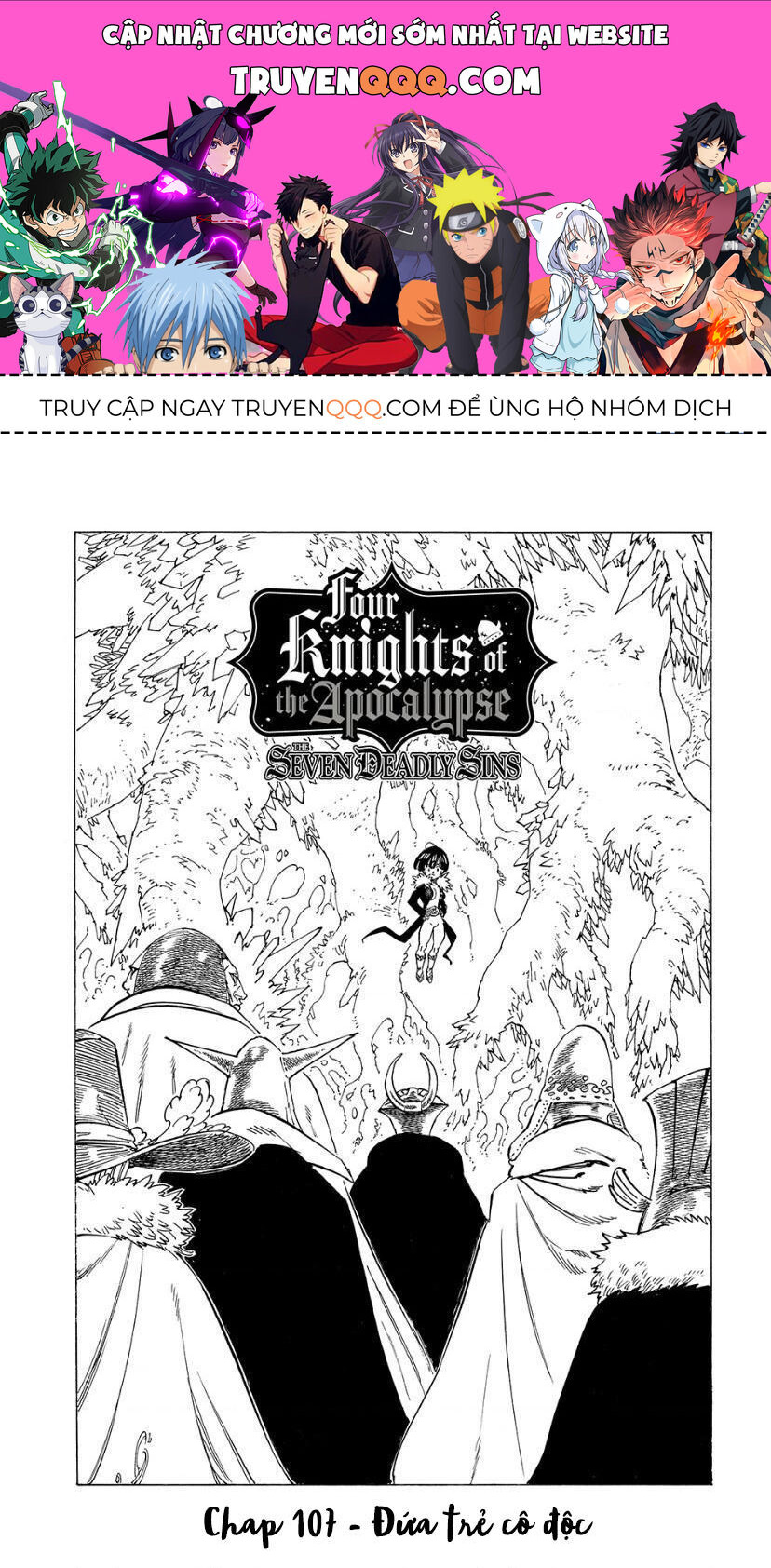 Tứ Kỵ Sĩ Khải Huyền Chap 107 - Next Chap 108