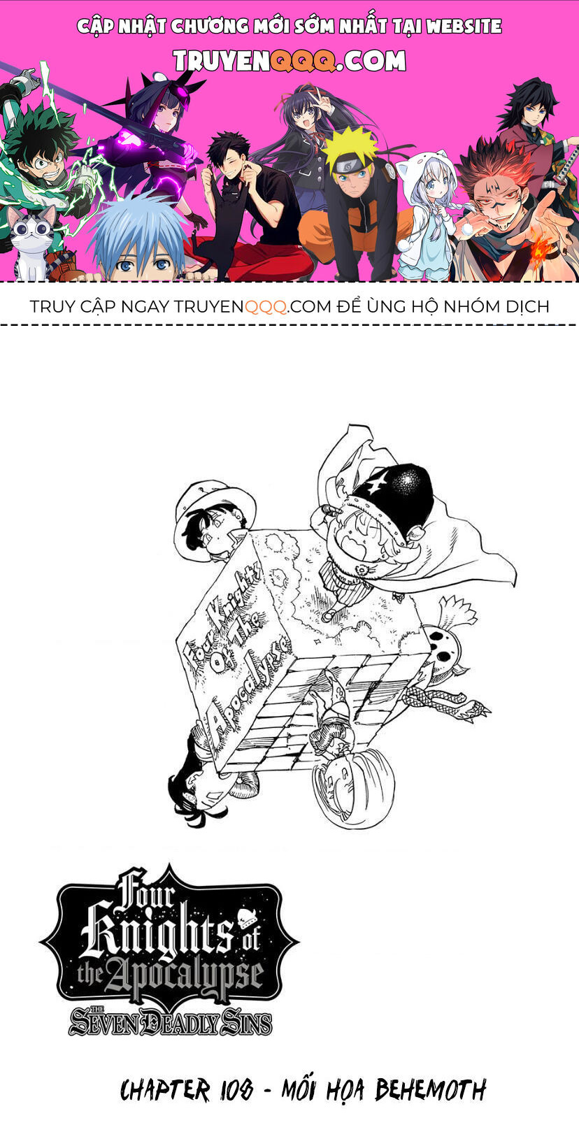 Tứ Kỵ Sĩ Khải Huyền Chap 108 - Next Chap 109