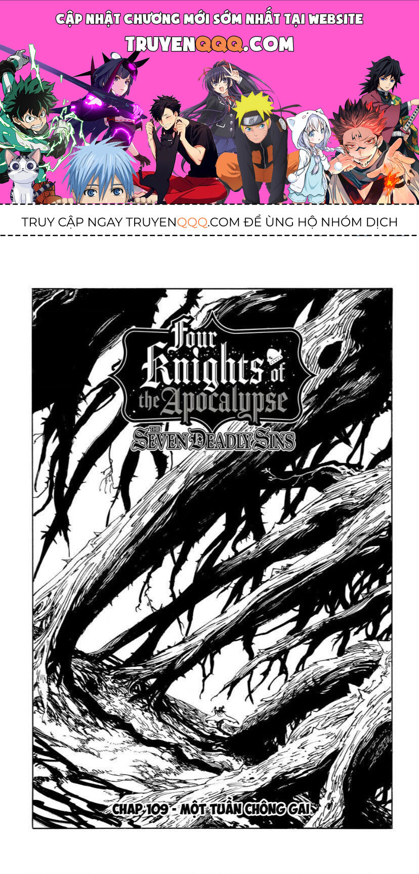 Tứ Kỵ Sĩ Khải Huyền Chap 109 - Next Chap 110