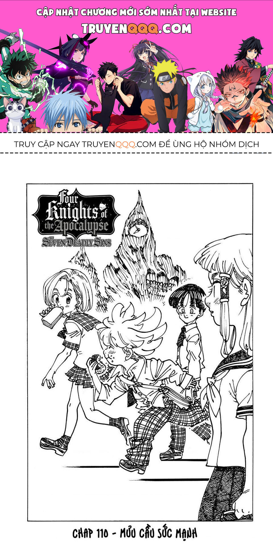 Tứ Kỵ Sĩ Khải Huyền Chap 110 - Next Chap 111