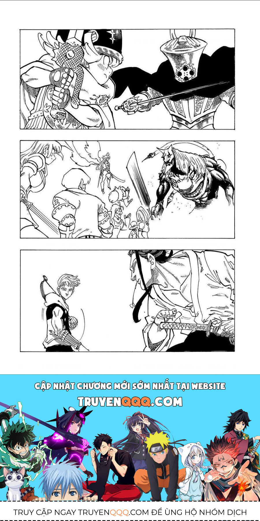 Tứ Kỵ Sĩ Khải Huyền Chap 119 - Next Chap 120