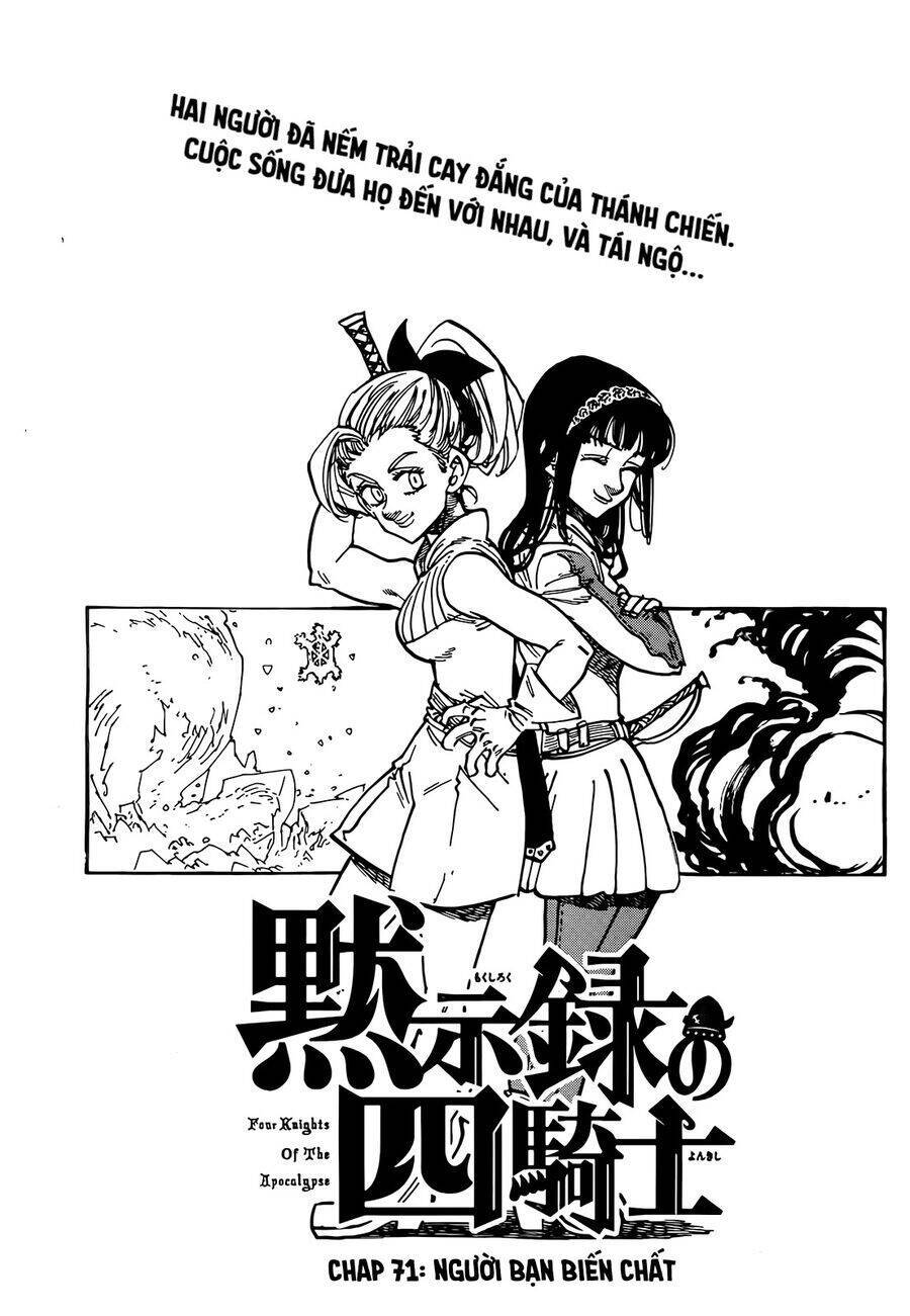 Tứ Kỵ Sĩ Khải Huyền Chap 71 - Next Chap 72