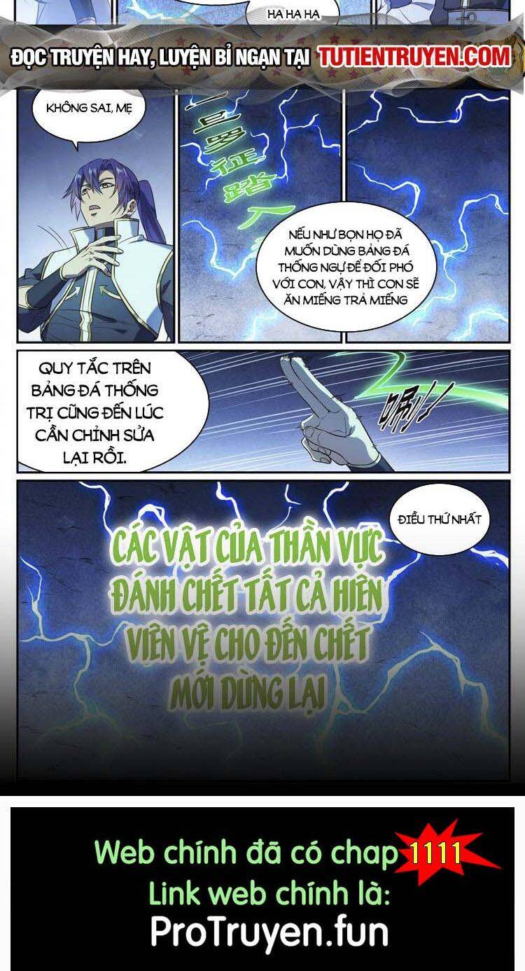Bách Luyện Thành Thần Chap 1110 - Next Chap 1111