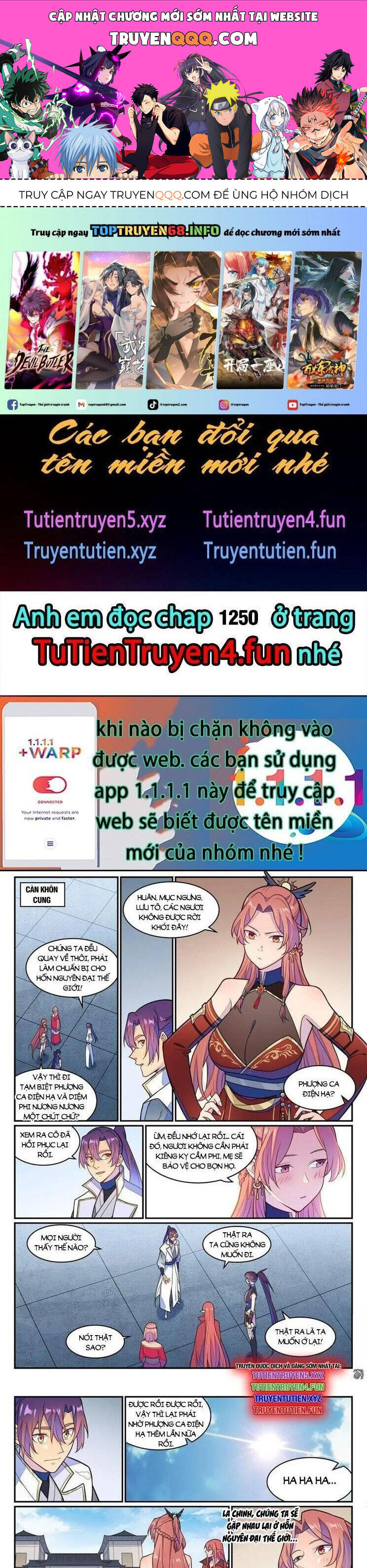 Bách Luyện Thành Thần Chap 1249 - Next Chap 1250