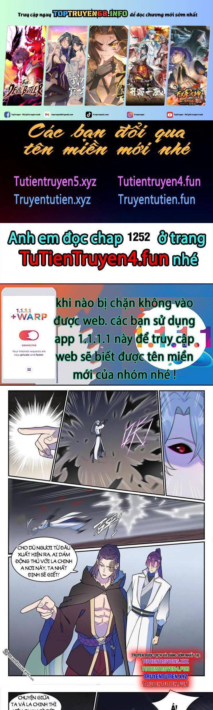 Bách Luyện Thành Thần Chap 1251 - Next Chap 1252