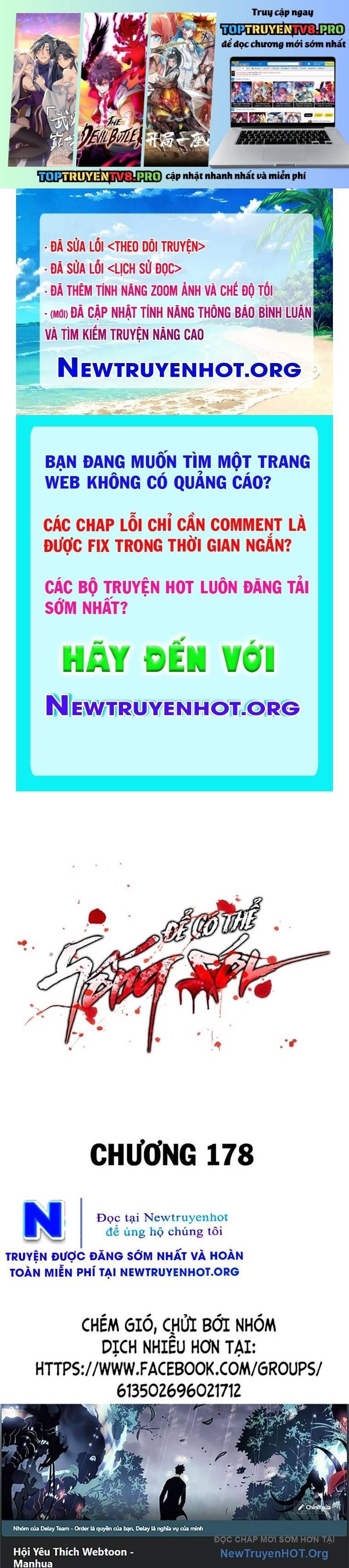 Để Có Thể Sống Sót Chap 178 - Next Chap 179